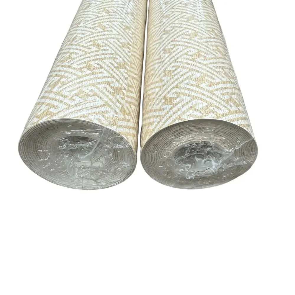 York Fine Wallpaper Beige White Geometric Traditional Style AD1231 One Roll NEW